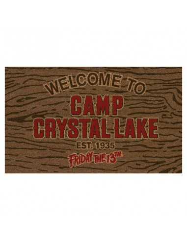 Felpudo Welcome to Camp Crystal Lake Viernes 13